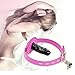 ZhengYa Leather Lockable Ball Gag w/ Lock Bondage Sex Toy Fetish Restraint Slave Roleplay Gimp 4 (Hot Pink, Long)thumb 1