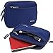 External Hard Drive Sleeve, Evecase Universal Portable Neoprene Carrying Sleeve Case with Front Zipper Pocket for 2.5