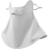 Stelle UV Protection Face Cover Breathable Cooling Neck Coverage Gaiter Scarf Summer Outdoor Activities