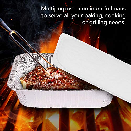 3 9x13+Aluminum+Foil+Pan+Lid