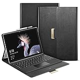 ESR Case for Surface Pro 7 (2019) / Pro 6 (2018) / Pro 5 (2017) / Pro 4 (2015) 12.3inch Tablet, Multi-Angle Business Cover with Pen Holder [Magnetic Lock Design] Compatible with Type Cover Keyboard