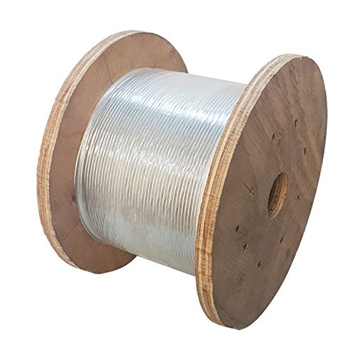 250 Ft. STAINLESS STEEL 316 1/8" 1x19 Cable Rail Railing Wire Rope Strand