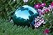 Trademark Innovations Stainless Steel Gazing Mirror Ball, 8-Inch, Blue