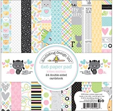 DOODLEBUG KS Kitten Smitten Paper Pad 6x6