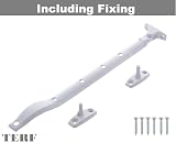 TERF 250mm Heavy Duty White Window Casement Stay Spoon Style 10 inch view 2