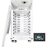 LVNOON JKESS 16S DIY Kit Battery Box 15kwh 48V 51.2V for LFP lifePO4 280AH-314AH 0.5C Home Solar Energy Storage with 4.3inch LCD (No BMS/Cell)