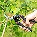 Lakaw Professional Premium Titanium Bypass Pruning Shears (LK-03042)，Garden Shears，Hand Pruners，Garden Clippers.（Black）thumb 3