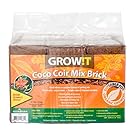 GROW!T JSCPB Coco Coir Mix Brick set of 3