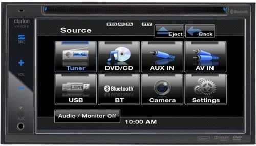 Clarion vz401 touch screen not working