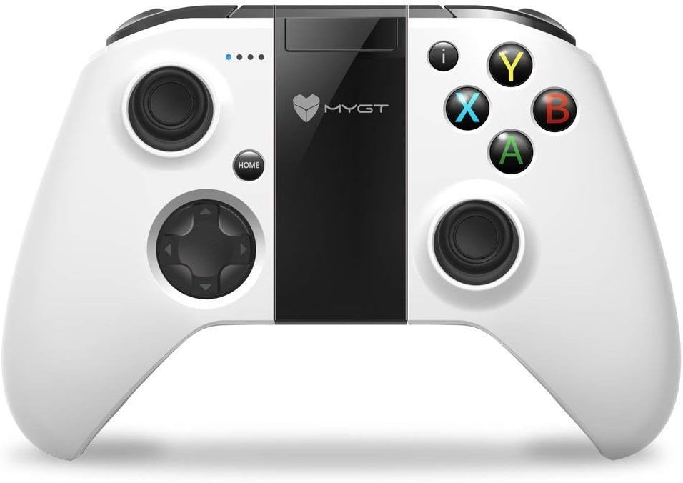 Wireless Gaming Controller Gamepad Android Smartphone Windows PC PS3 VR TV Box (White)