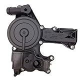 Engine Crankcase Vent Valve PCV Valve Oil Separator for Audi A3 A4 A5 A6 Q3 Q5 VW Volkswagen Beetle CC EOS GTI Jetta Passat Tiguan Replace # 06H103495A 06H103495E 06H103495AC