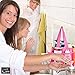 YaeloDesign Shower Caddy Portable Bathroom Mesh Tote Organizer with 7 Storage Compartments Pink