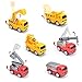 Exercise N Play Mini Construction Vehicle Play Set with a Kid Play Car Map (28” x 31”), Engineering Vehicle Toy Play Cars for Kids, Boys or Girls