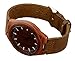 Ideashop Men's Wooden Watches Creative Gifts Fashion Bamboo Watch With Genuine Cowhide Leather Band Casual Watches