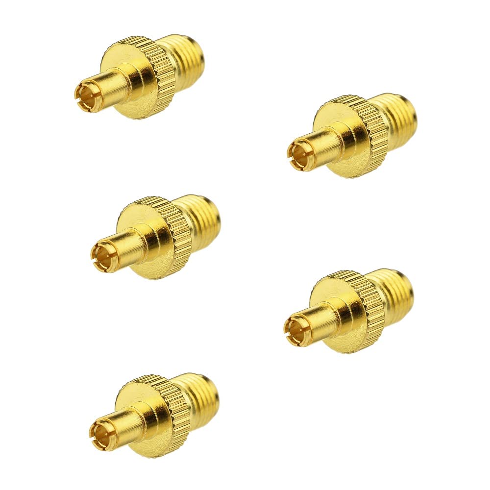 DollaTek 5G 4G LTE Antenna Adapter - TS-9 Male to SMA Female Connector for 5G, 4G, 3G, 2G Antennas