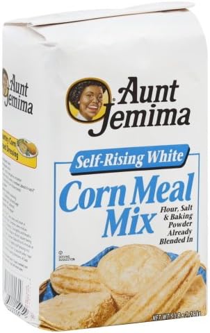 Aunt Jemima White Corn Meal 5 LB (Pack of 2)