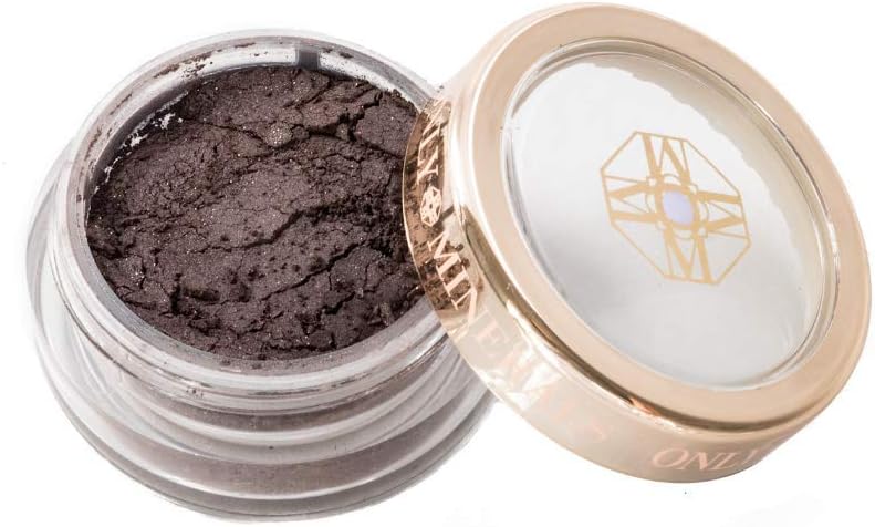 ONLY MINERALS - 100% Natural Eyeshadow With Minerals, Loose Powder Eyeshadow Available in 6 Colors, 0.04 oz, Grayish Brown
