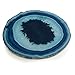 JIC Gem Agate Coaster Teal 3.5-4
