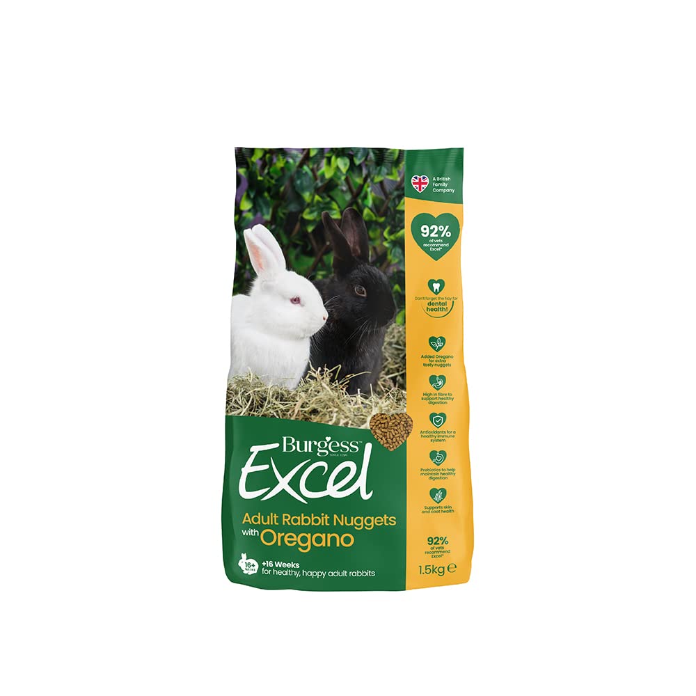 Burgess Excel Rabbit Adult Oregano, 2 kg — image 1