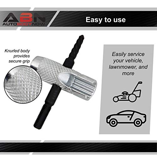 ABN Grease Fitting Tool 4 Way Grease Fittings Tool Easy Out Zerk Fitting Tool for Damaged