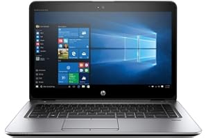HP 2VC86UT#ABA Elitebook 840 G3 14" Notebook, Windows, Intel Core I5 2.4 Ghz, 8 GB Ram, 256 GB SSD, Silver (Renewed)