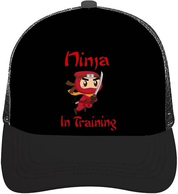 Amazon キャップ メンズ Ninja In Training メッシュ キャップ 21年 人気 帽子 野球帽 Uvカット ワーク キャップ 登山 帽子 スポーツ用 ゴルフ キャップ ベース ボール ランニング 釣り アウトドア 男女兼用 キャップ 通販