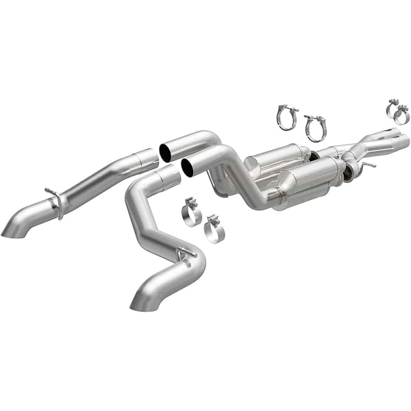 Stainless Steel Exhaust System Kit For Subaru Baja 2004-2006 2.5L - Includes Clamps & Gaskets - View #8