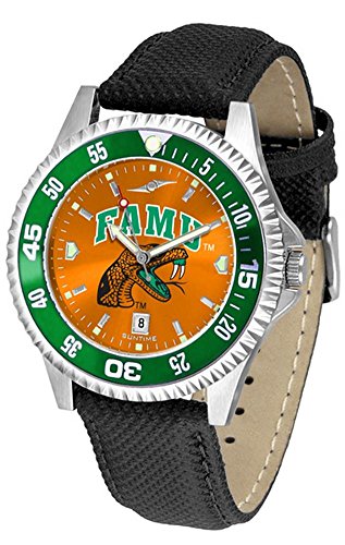 Florida A&M Rattlers Competitor AnoChrome Men's Watch - Color Bezel