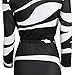 SUNNOW Womens Sexy Ladies Deep V Neck Party Dress Maxi Long Evening Dress (Asian M=US(6), Black)