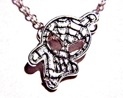 Time4U RNG TINY SUPERHERO SILVER PENDANT NECKLACE chibi kawaii marvel comic chain charm