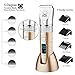 HATTEKER Dog Grooming Clippers Cordless Pet Hair Clippers Trimmer Waterproof Professional Gomming Kit Hair Clipper Set For Dogs Cats Pets Quite USB Rechargeable