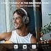 Yoton Bluetooth Headphones Over Ear HiFi Stereo Wireless Headset, Soft Memory Protein Ear Pads, 16H Playtime for Travel Running Work TV PC Cellphone, Blackthumb 3