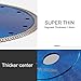 Diex Super Thin Diamond Tile Blade Porcelain Saw Blade for Cutting Porcelain Tile Granite Marbles (10