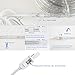 GUOTONG LED Rope Lights Outdoor Waterproof, 131.2ft Rope Lighting Warm White Light Strip, 110V LED Strip Lights Indoor, Connectable String Tape Light for Backyards, Patio, Decorative Lighting