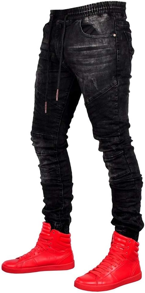 amazon elastic waist jeans