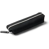 Bellroy Pencil Case, Work Pouch - Midnight | Leather work pouch for your pens, cables, stationery and personal items