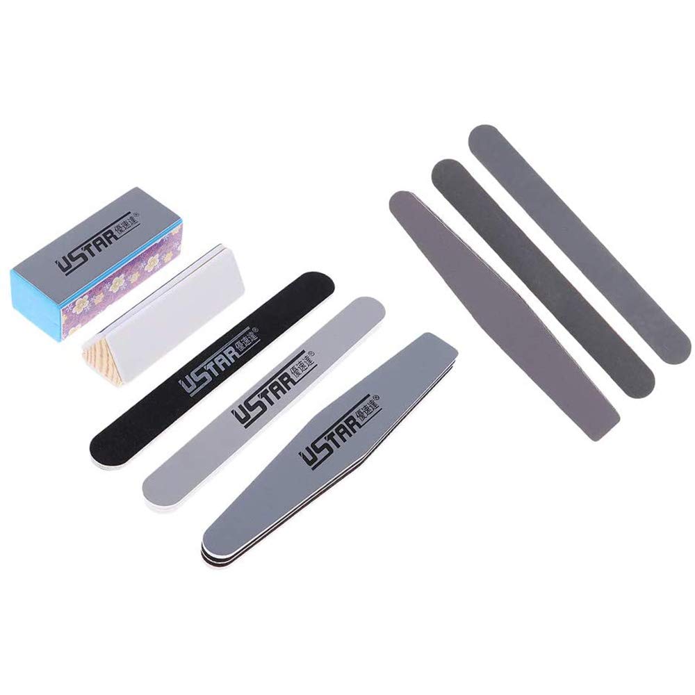 POFET Grinding Tools Set Polishing Sticks For Model Kit Nail Art Polisher Tools