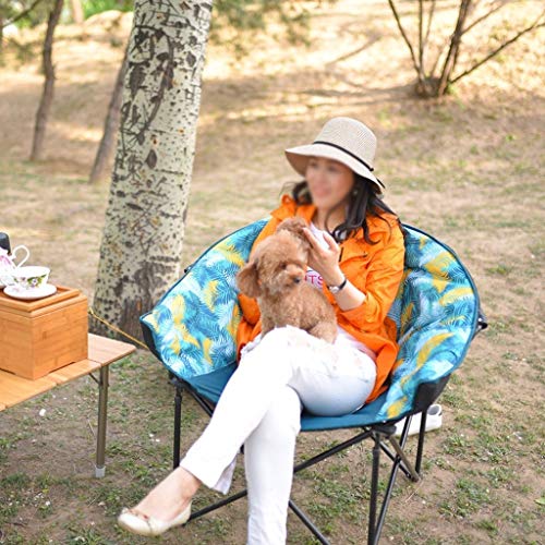 Deckchairs Mond Stühle Groß Falten Tragbar Im Freien Campingstuhl Deluxe Strand Angelsitz – Bild 8