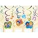Cedar Crate Market Bubble Guppies Party Decoration Supplies Pack - Scene Setter, Table Decorating Kit, and Hanging Swirls