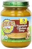 Earth's Best Organic Stage 3, Vegetable & Chicken Soup, 6 Ounce Jar (Pack of 12)
