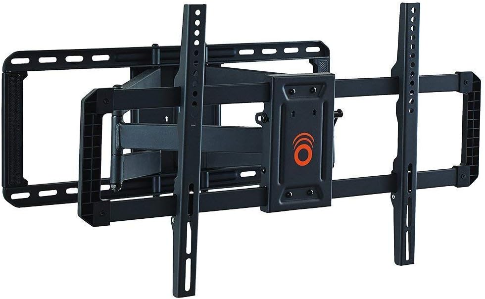 ECHOGEAR Full Motion Articulating TV Wall Mount Bracket for 42"-80" TVs - Easy to Install On 16", 18" or 24" Studs & Features Smooth Articulation, Swivel, Tilt - EGLF2 (Renewed)