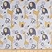 Minky Jungle Dreams Yellow Fabric By The Yard