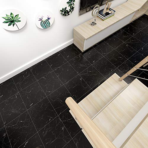 Livelynine Peel And Stick Floor Tile 12x12 Inch 32 Pack Light Grey