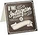 Ginger Ray Vintage Affair If You Instagram Chalkboard Style Card Signs for Wedding or Parties, Black (AF-671)