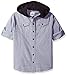 Lee Boys' Hooded Chambray Shirt