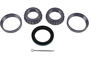 Holdia Bearing Kit Compatible with Mobile Home Trailer Axle LM67048/L68149 Bearing 10-41 Seal