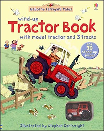 Farmyard Tales Wind-up Tractor Book (Wind-up Books)