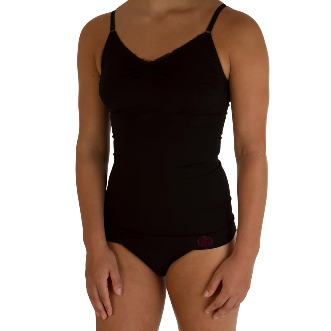 Comfizz Level 1 Support Vest: Women’s, Light Support Ideal for Post Surgery, Small Hernias & High Sited Stomas (M/L, Black)
