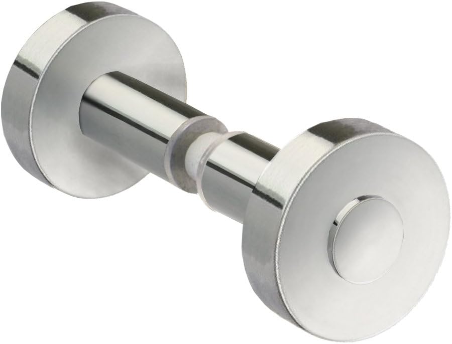 Portals Counterpoint Double Shower Door Knob - Polished Chrome