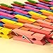 Clothespin Mini Photo Paper Peg Pin Clothespin Craft Mini Colorful Natural Wooden Clips 100 Pieces